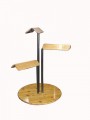 Saddle Stackers English 3 holder with Round Base

GREAT new diplay!
 
Each wood holder swivels for maximum display options. Solid round base makes for a smooth finished look. Can be customized to fit more...