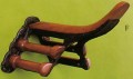 Horse Fare Cast Iron & Wood Saddle Rack